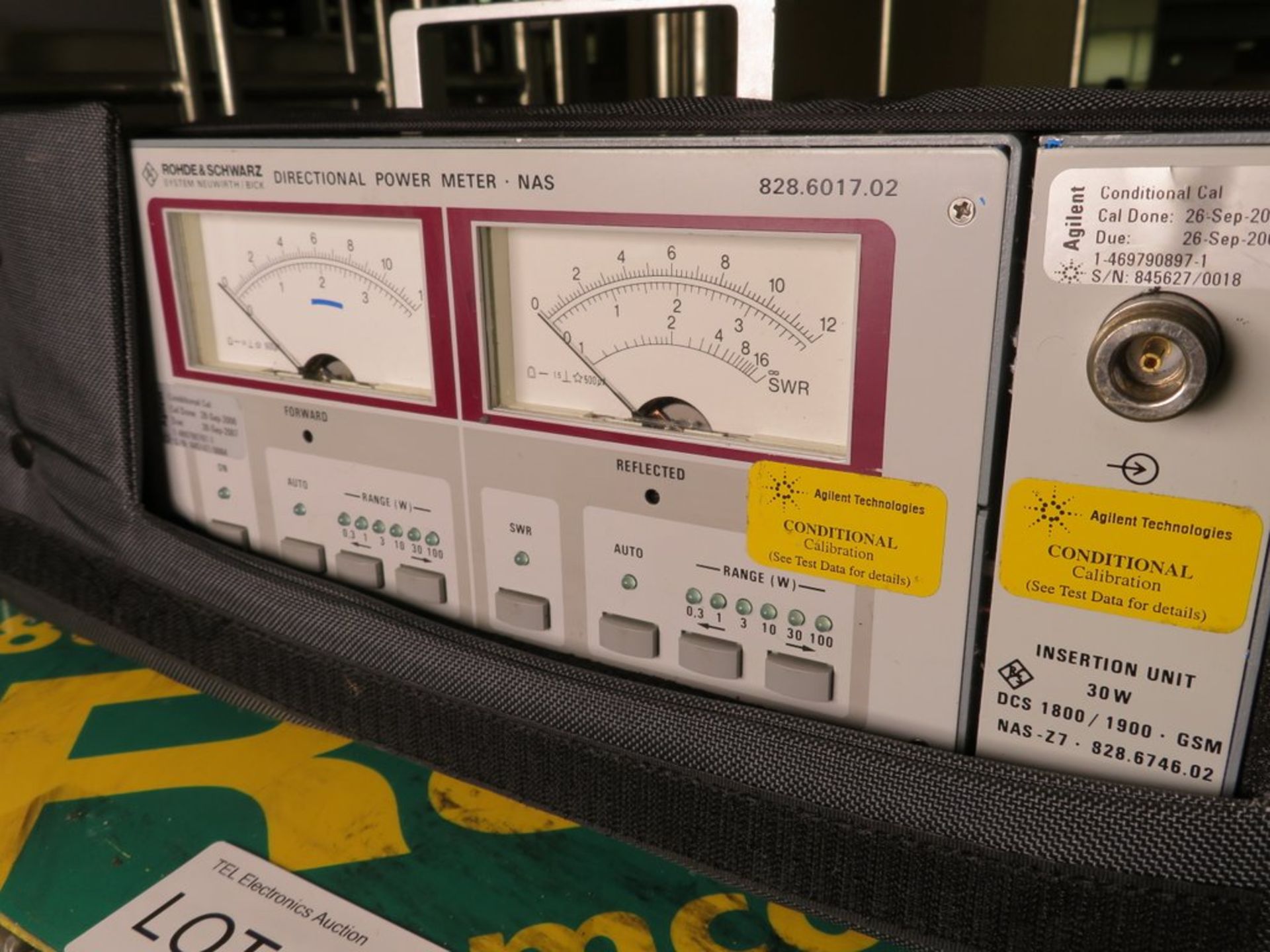 Rohde & Schwartz Directional Power Meter NAS 828.6017.02 - Image 2 of 2