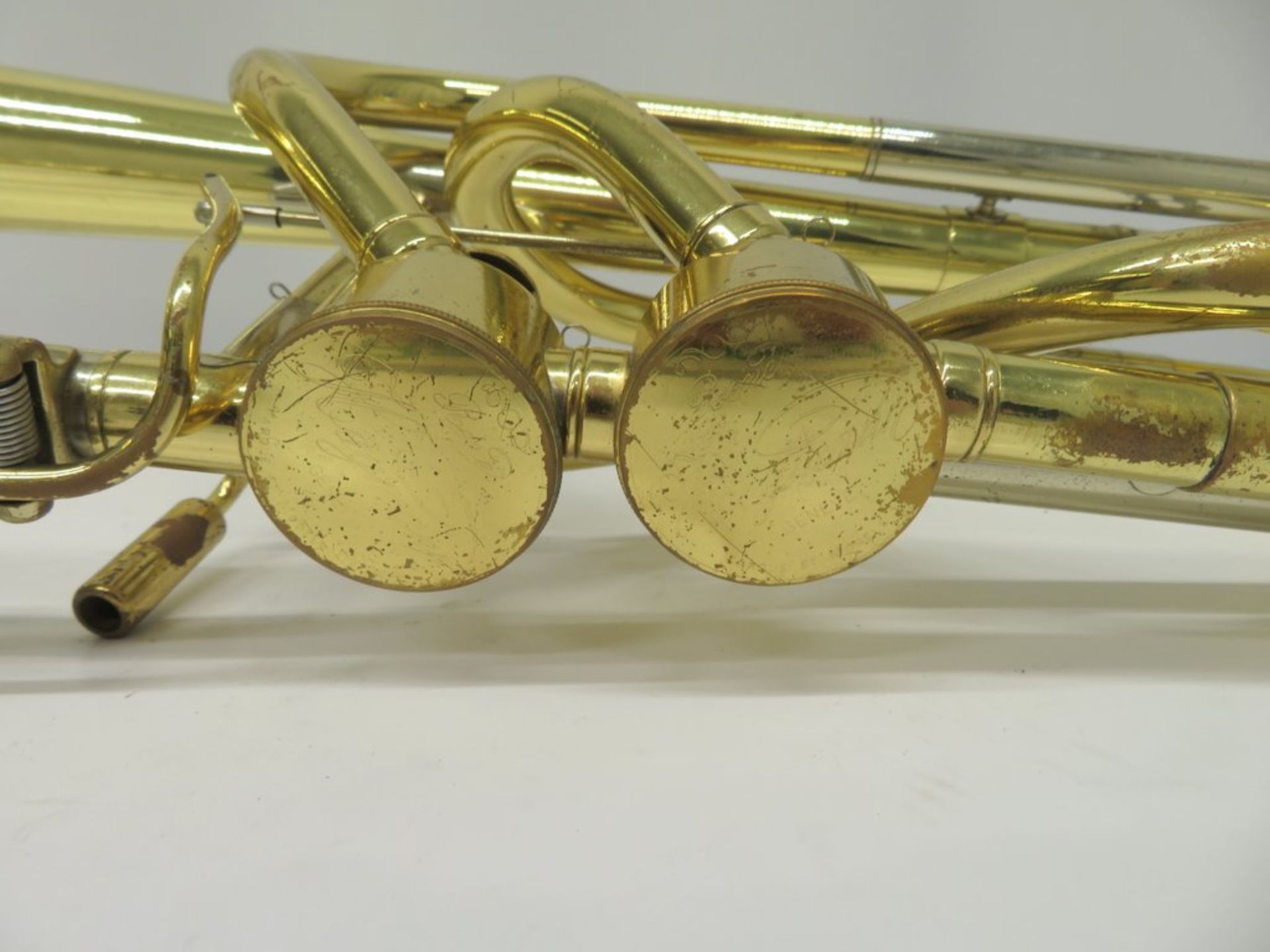 Rene Hagmann Bass Trombone Complete With Case. - Image 10 of 16