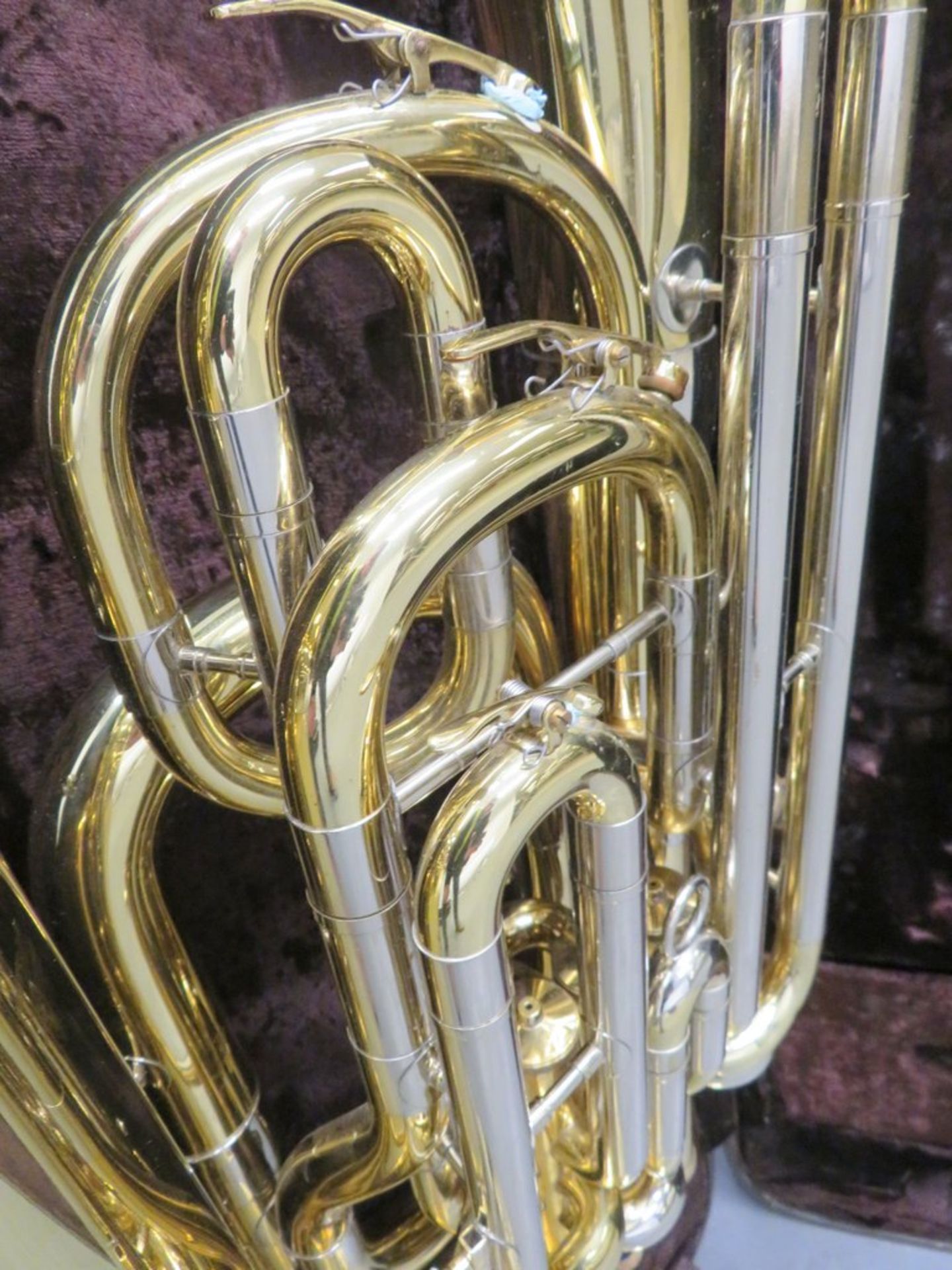 Miraphone EEb1261 Bass Upright Tuba Complete With Case. - Image 9 of 15