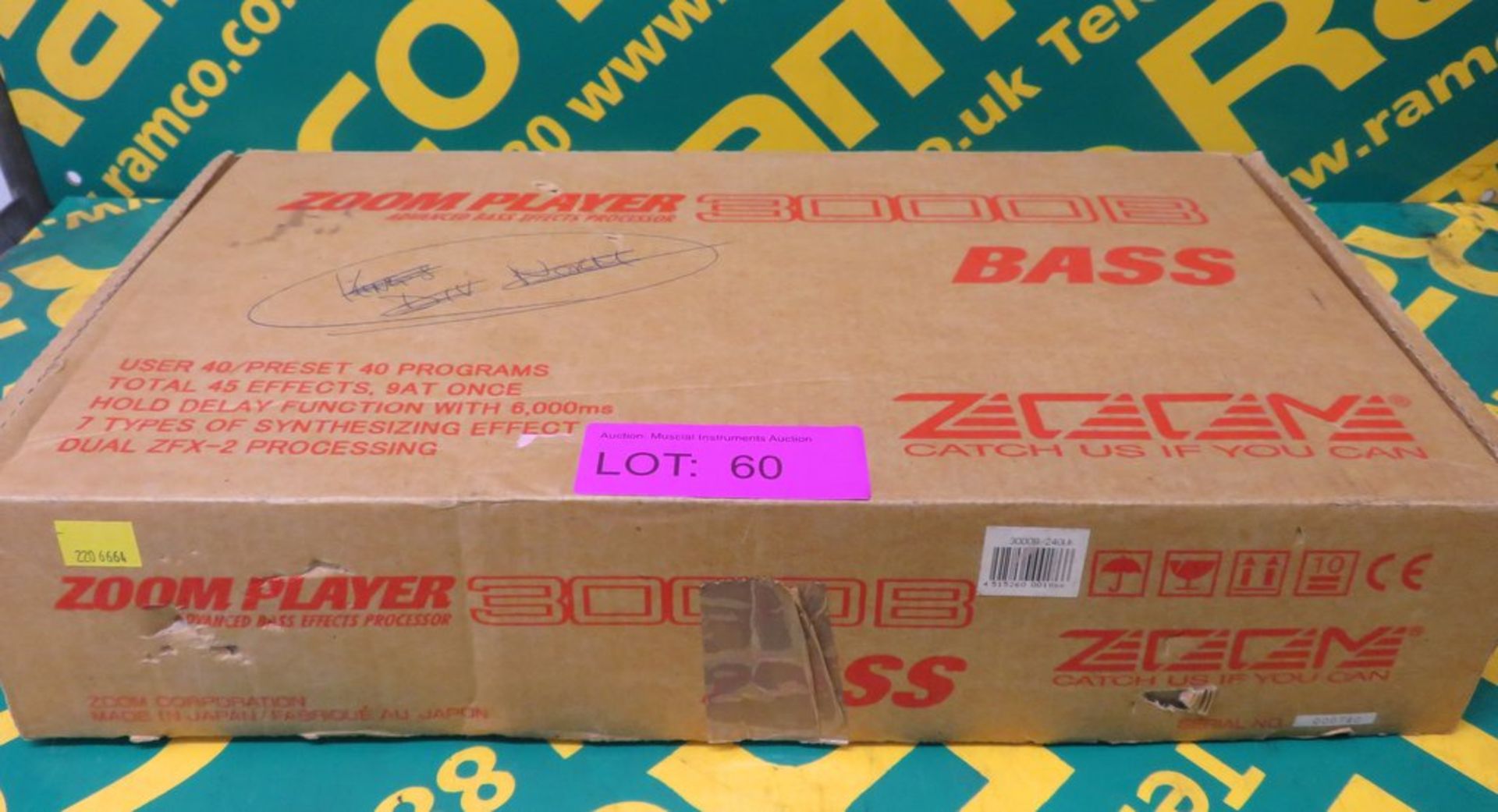 Zoom Player 3000B Advanced Bass Effects Proccessor. - Image 5 of 5