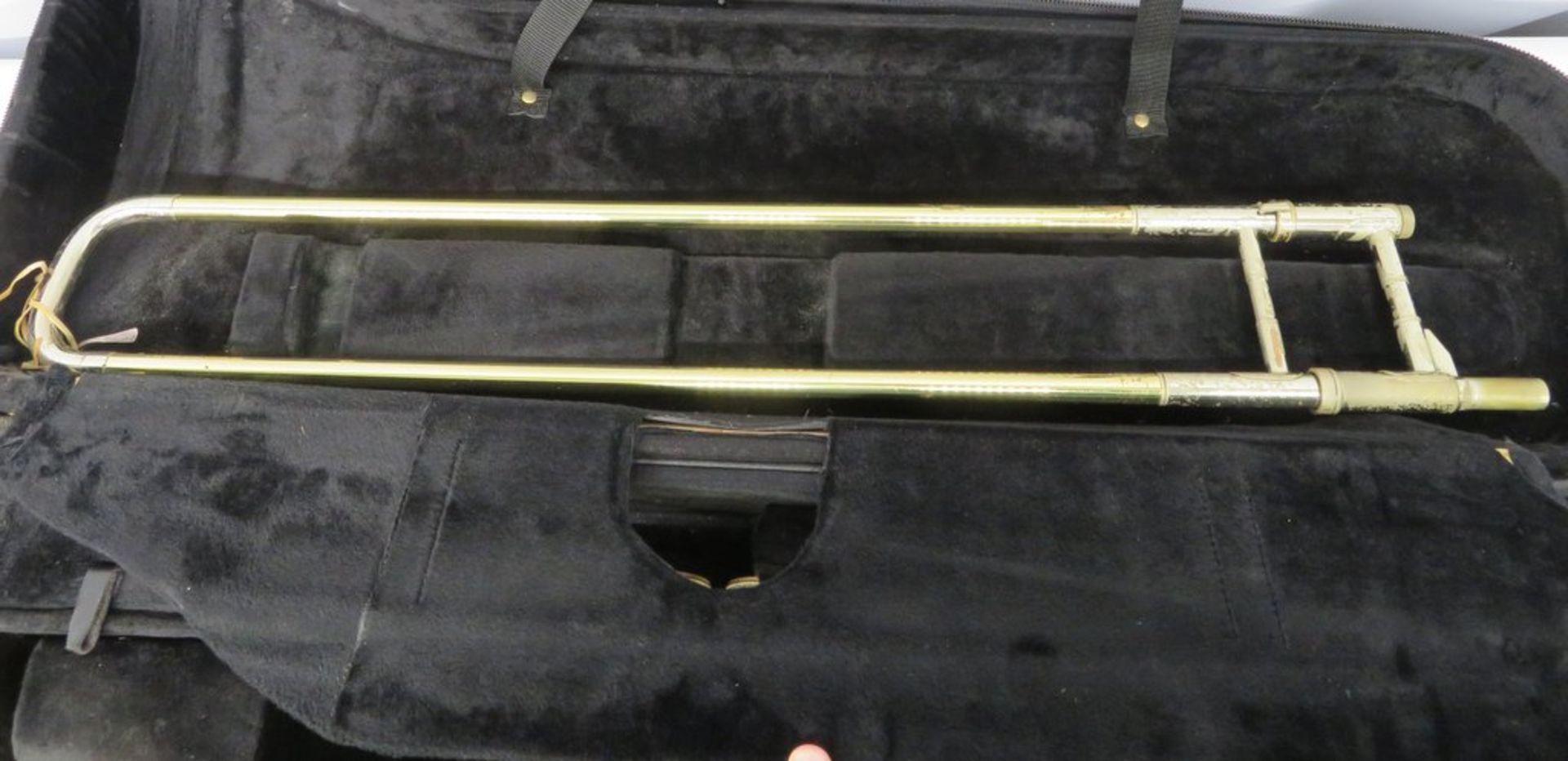 Rene Hagmann Bass Trombone Complete With Case. - Image 2 of 16