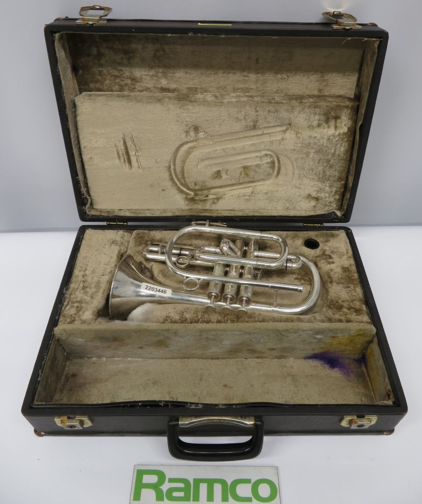 Boosey & Hawkes Sovereign 921 Cornet Complete With Case.