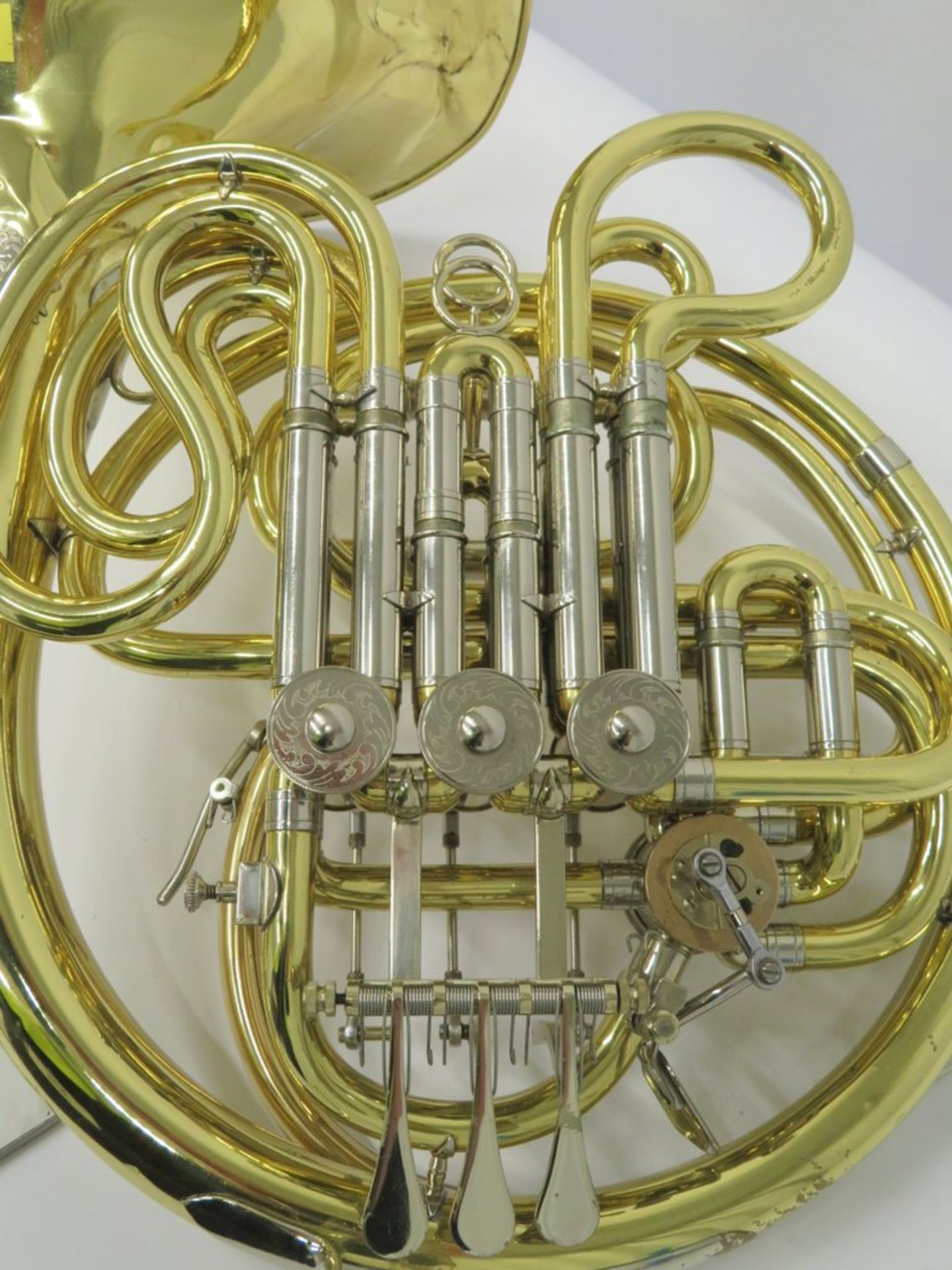 Gebr-Alexander Mainz 103 French Horn Complete With Case. - Image 4 of 19