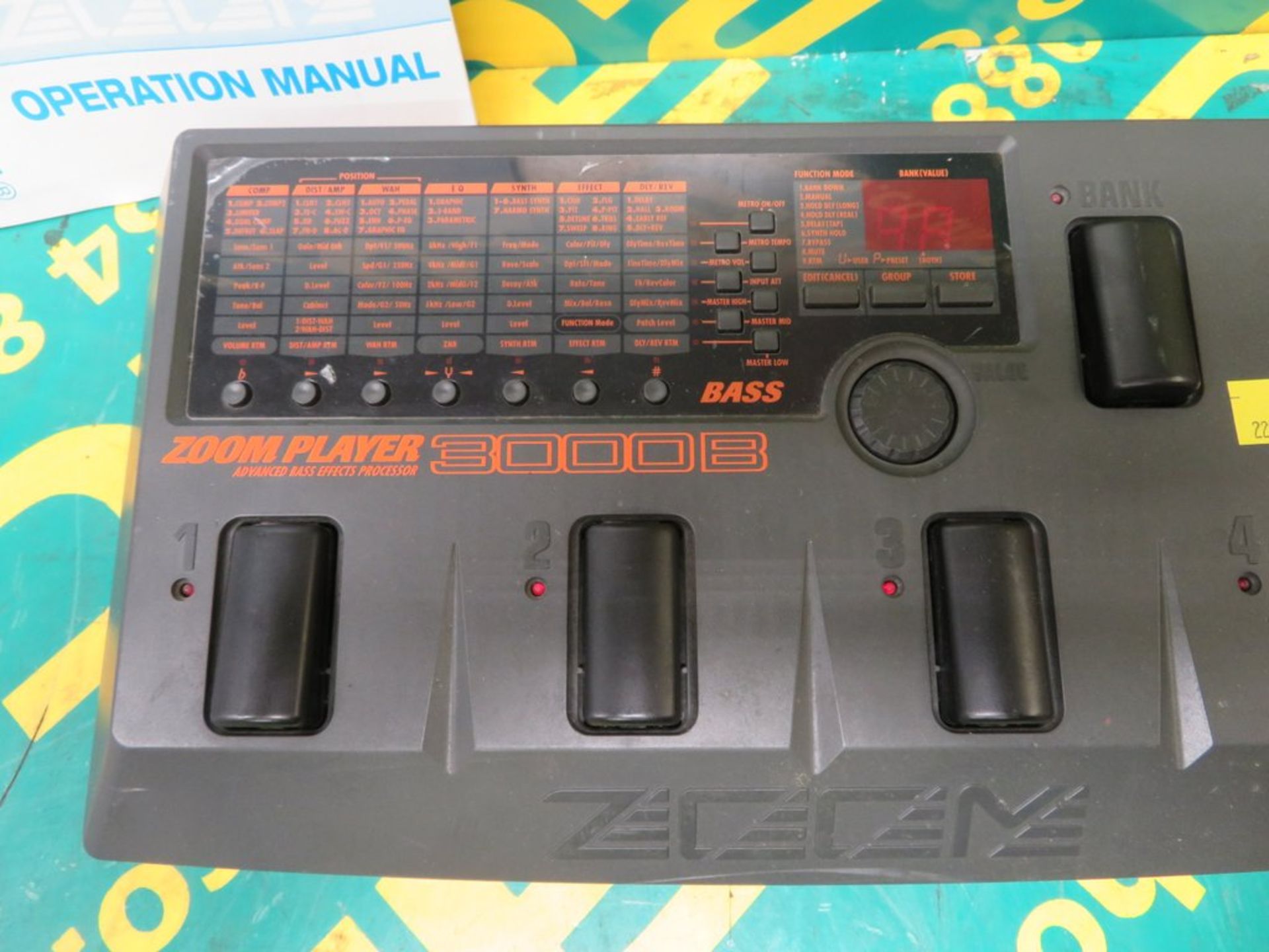 Zoom Player 3000B Advanced Bass Effects Proccessor. - Image 3 of 5