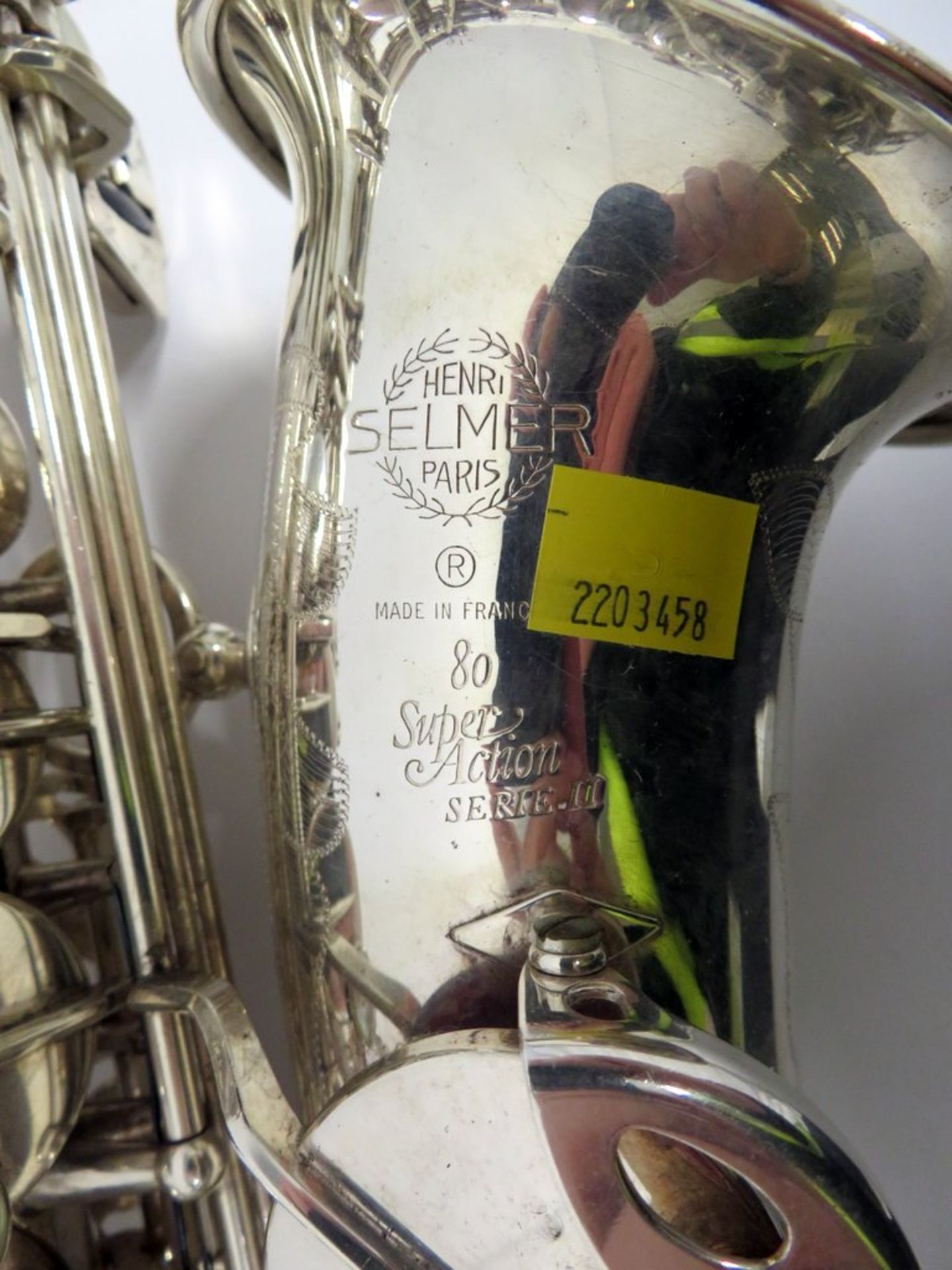 Henri Selmer Super Action 80 Serie 2 Alto Saxophone Complete With Case. - Image 8 of 15