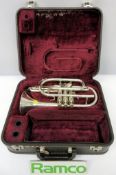 Besson 927 Cornet Complete With Case.