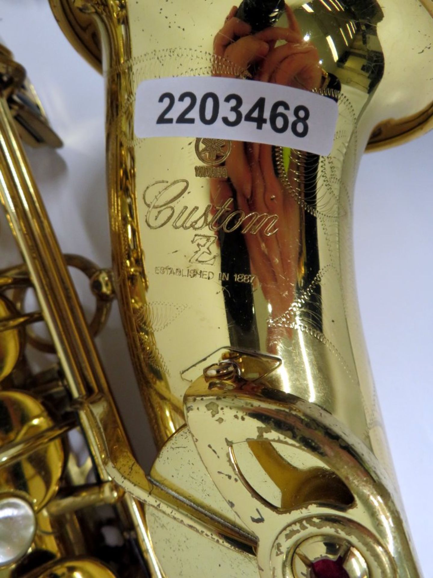 Yamaha YAS-082Z Alto Saxophone Complete With Case. - Image 9 of 16