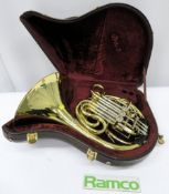 Gebr-Alexander Mainz 103 French Horn Complete With Case.
