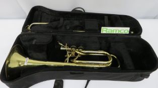 Rene Hagmann Bass Trombone Complete With Case.