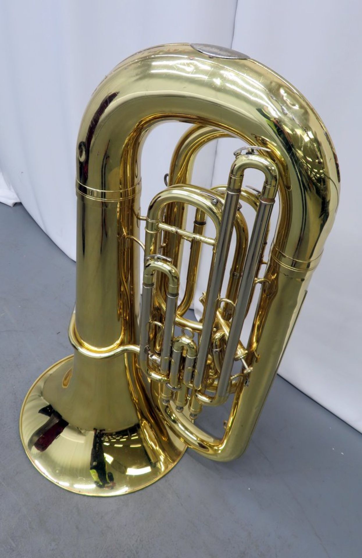 Besson BE994 Sovereign Bass Upright Tuba Complete With Case. - Image 5 of 23