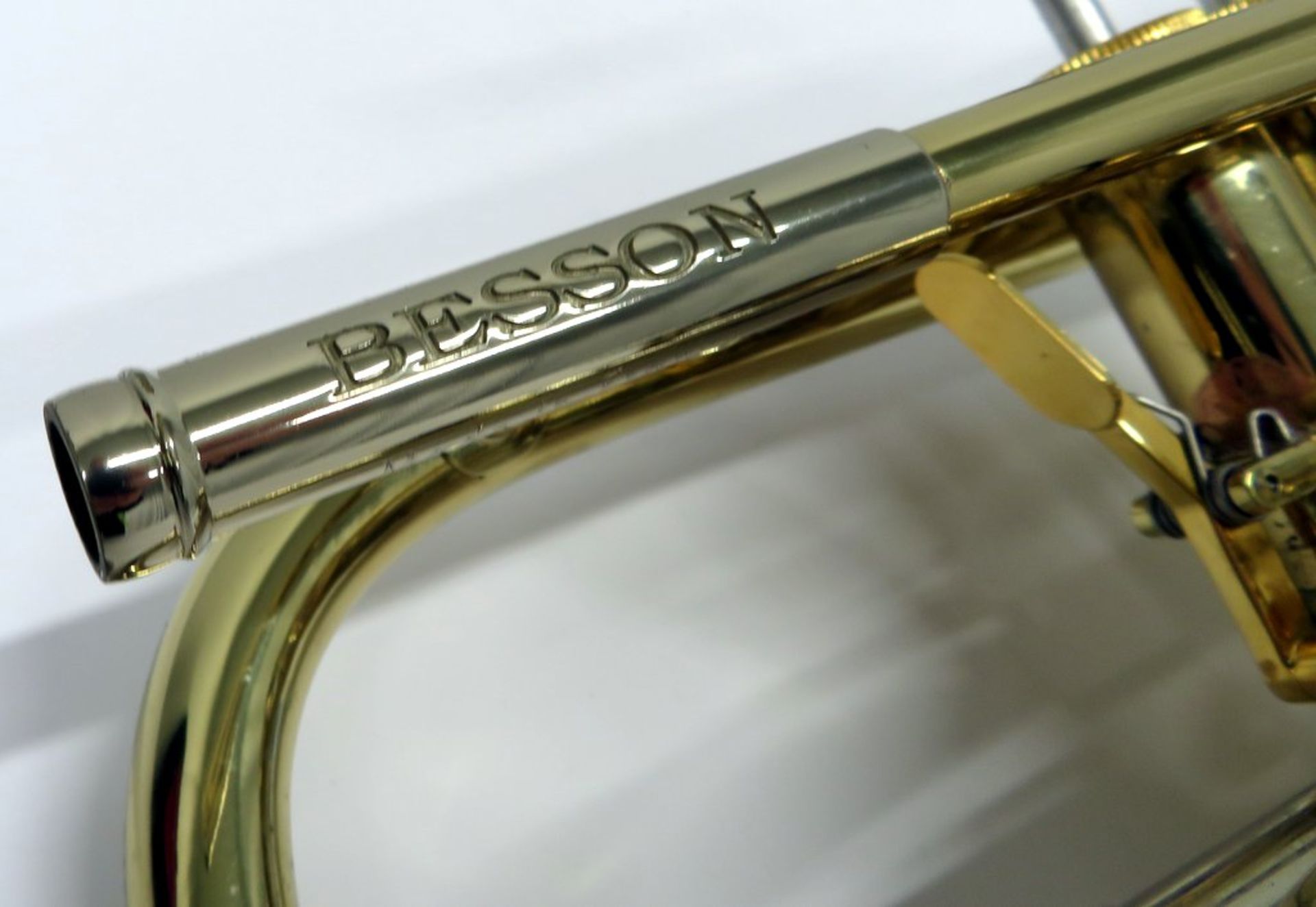 Besson BE2028 Prestige Bb Cornet Complete With Case. - Image 5 of 14
