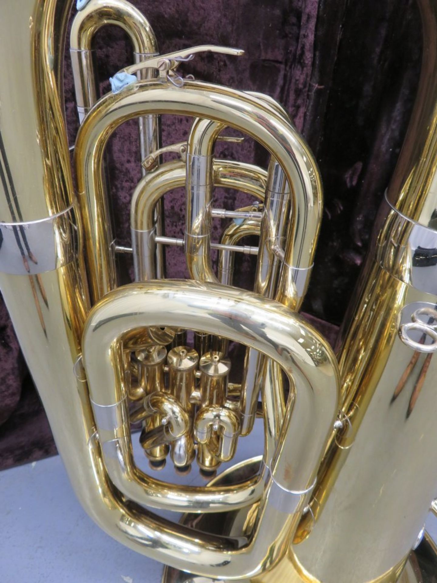 Miraphone EEb1261 Bass Upright Tuba Complete With Case. - Image 13 of 15