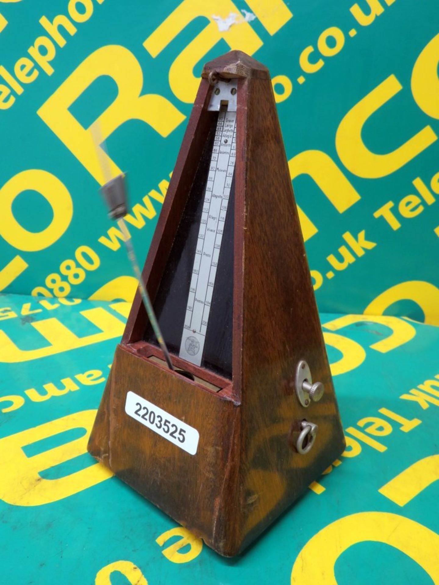 Maelzel Paquet 1846 Metronome. - Image 2 of 5