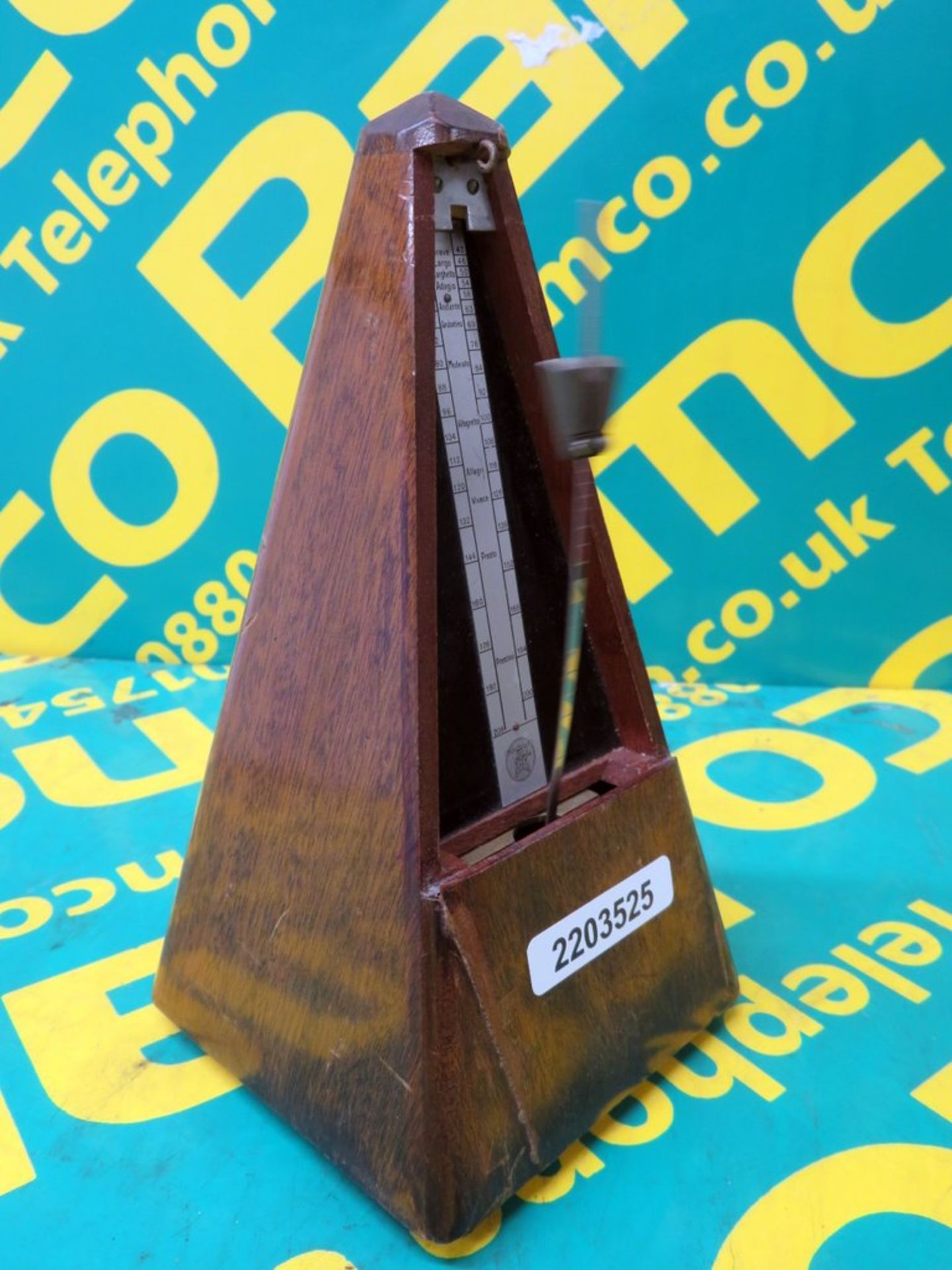 Maelzel Paquet 1846 Metronome. - Image 3 of 5