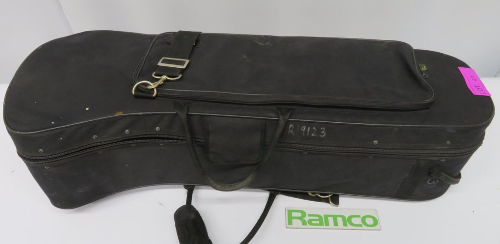 Rene Hagmann Bass Trombone Complete With Case. - Image 16 of 16