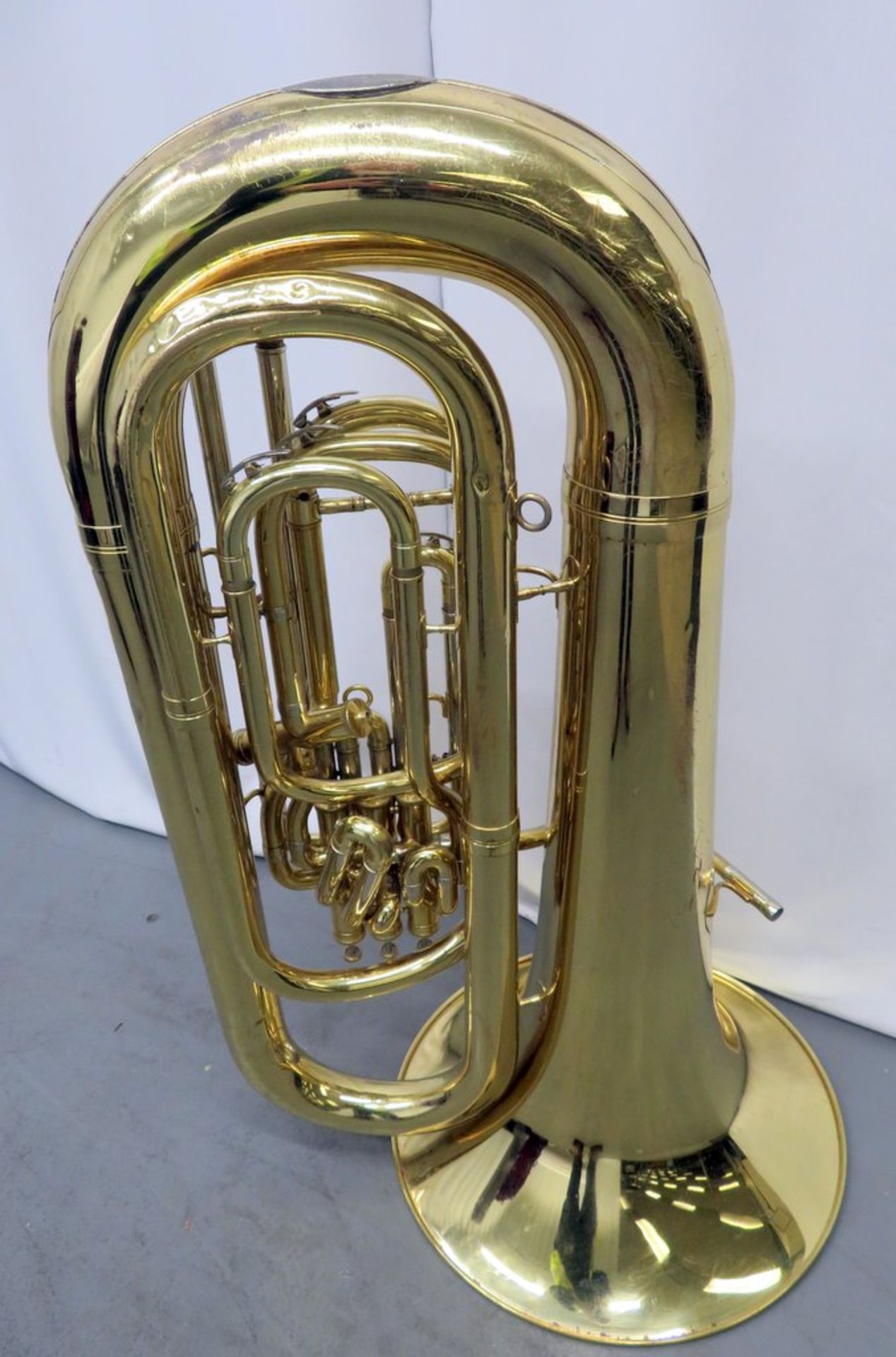 Besson BE994 Sovereign Bass Upright Tuba Complete With Case. - Image 12 of 23