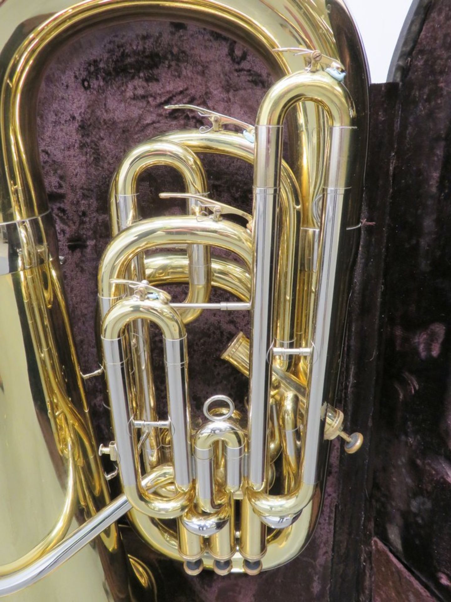 Miraphone EEb1261 Bass Upright Tuba Complete With Case. - Image 3 of 15