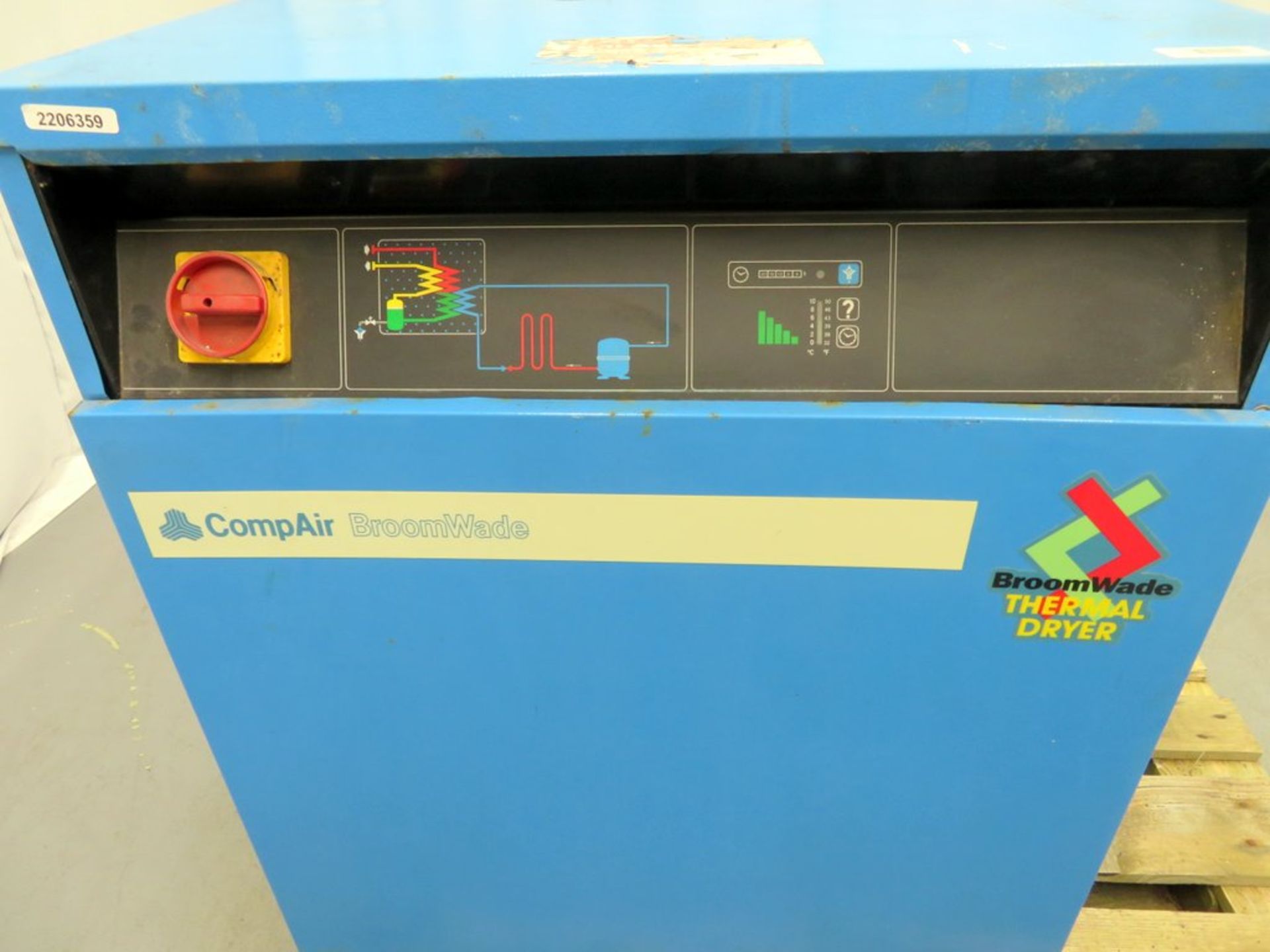 Compair Broomwade BTD1250 thermal dryer. - Image 4 of 12