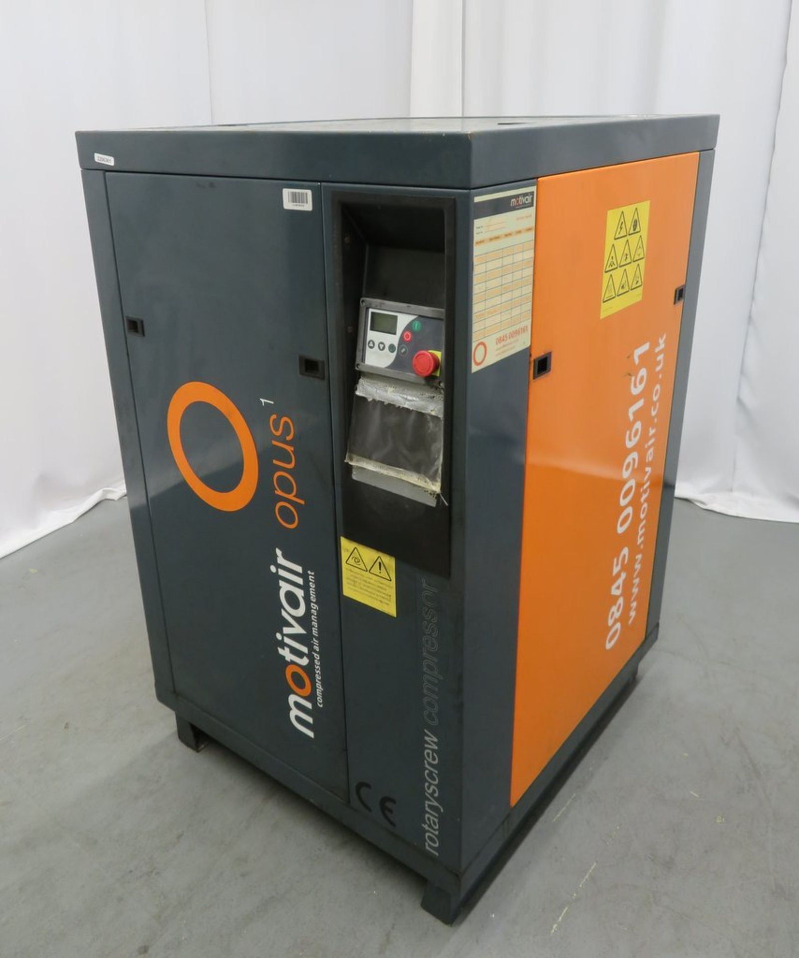 Motivair OP-FS-15 screw compressor. - Image 3 of 11