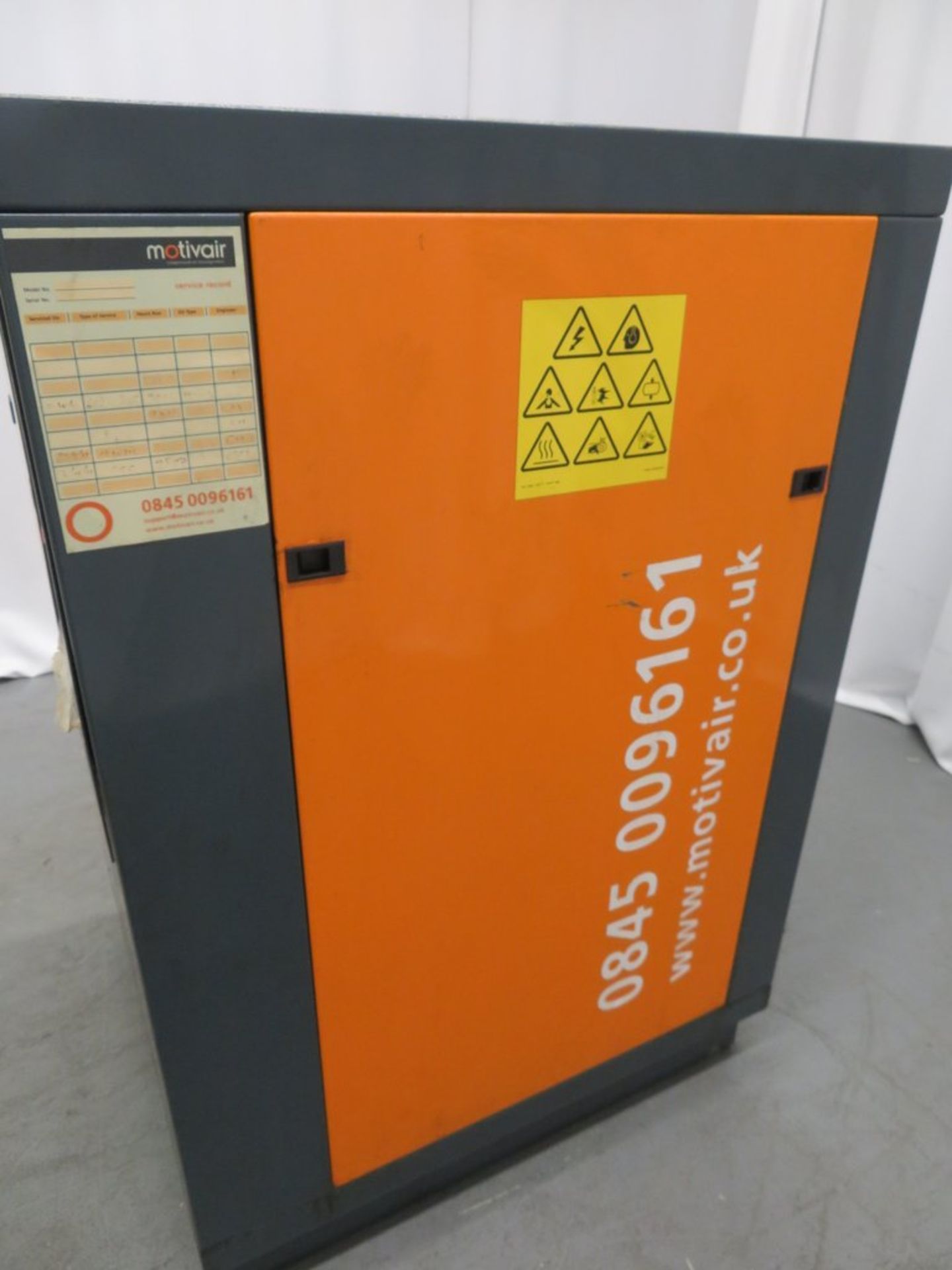 Motivair OP-FS-15 screw compressor. - Image 6 of 11