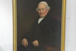 Scottish School, second quarter of the 19th century, Portrait of a Seated Gentleman, oil on