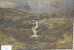 James Faed Junior (Scottish, 1856-1920), "A Hill Burn...Kircudbrightshire", signed lower right and