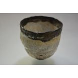 Rachel Wood (Contemporary), Small Conical Bowl, stoneware with textured glazes. 12cm