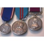 Royal Victorian Medal Group of three to Sub Conductor H. Nicholl, Indian Army Ordnance Corps R.V.