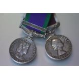 Campaign Service Medal Pair, CSM clasp Malay Peninsula (S 1944880 S.A.C. D.J. Miles R.A.F.); R.A.