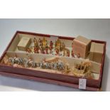 A Britain's 1937 Coronation display set, (manufactured c. 1937-41), no. 1476, comprising gilt