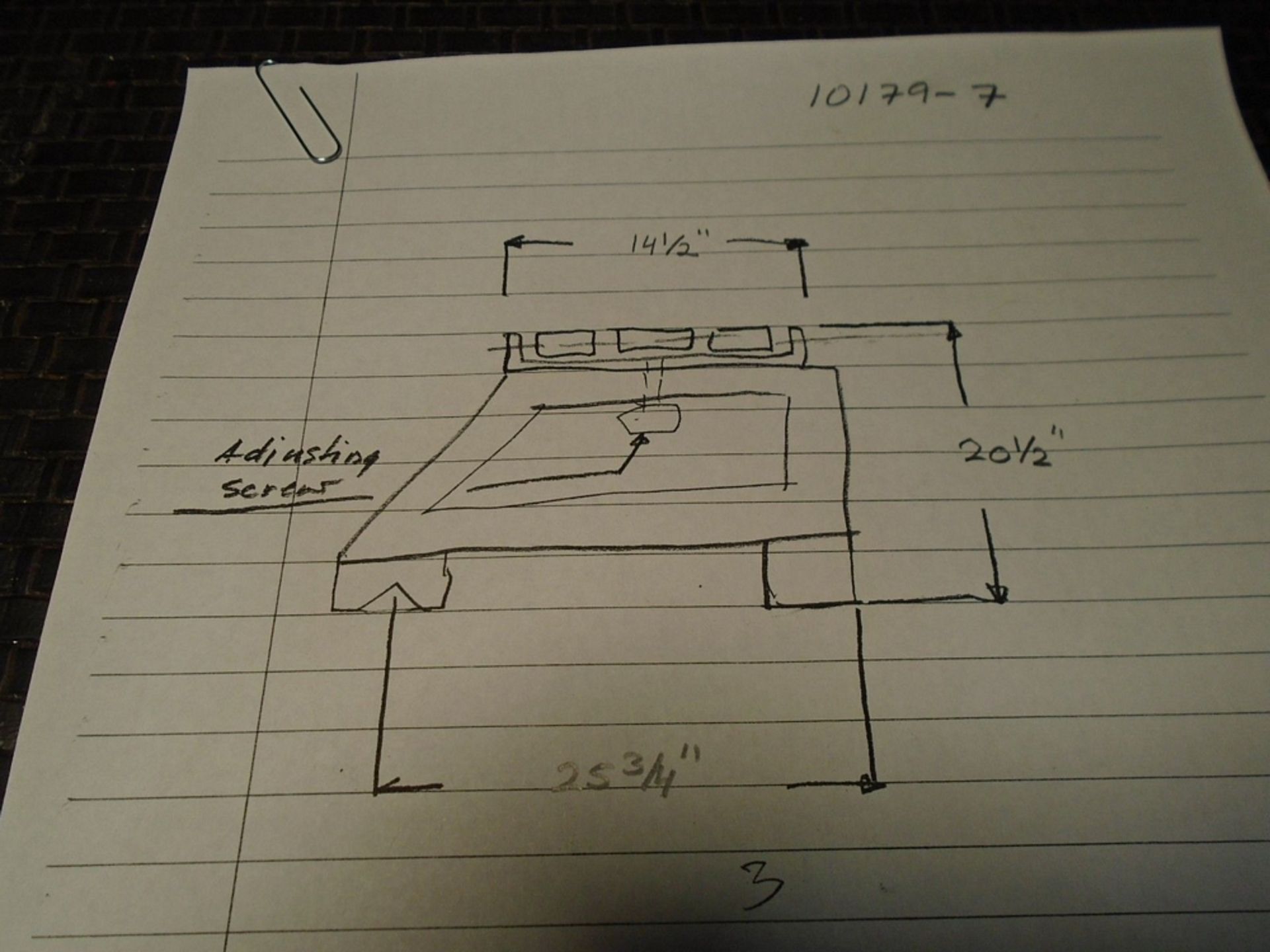 Roll Support for Large Swing Engine Lathe See Drawing for Dimensions We can provide loading for this - Image 5 of 5