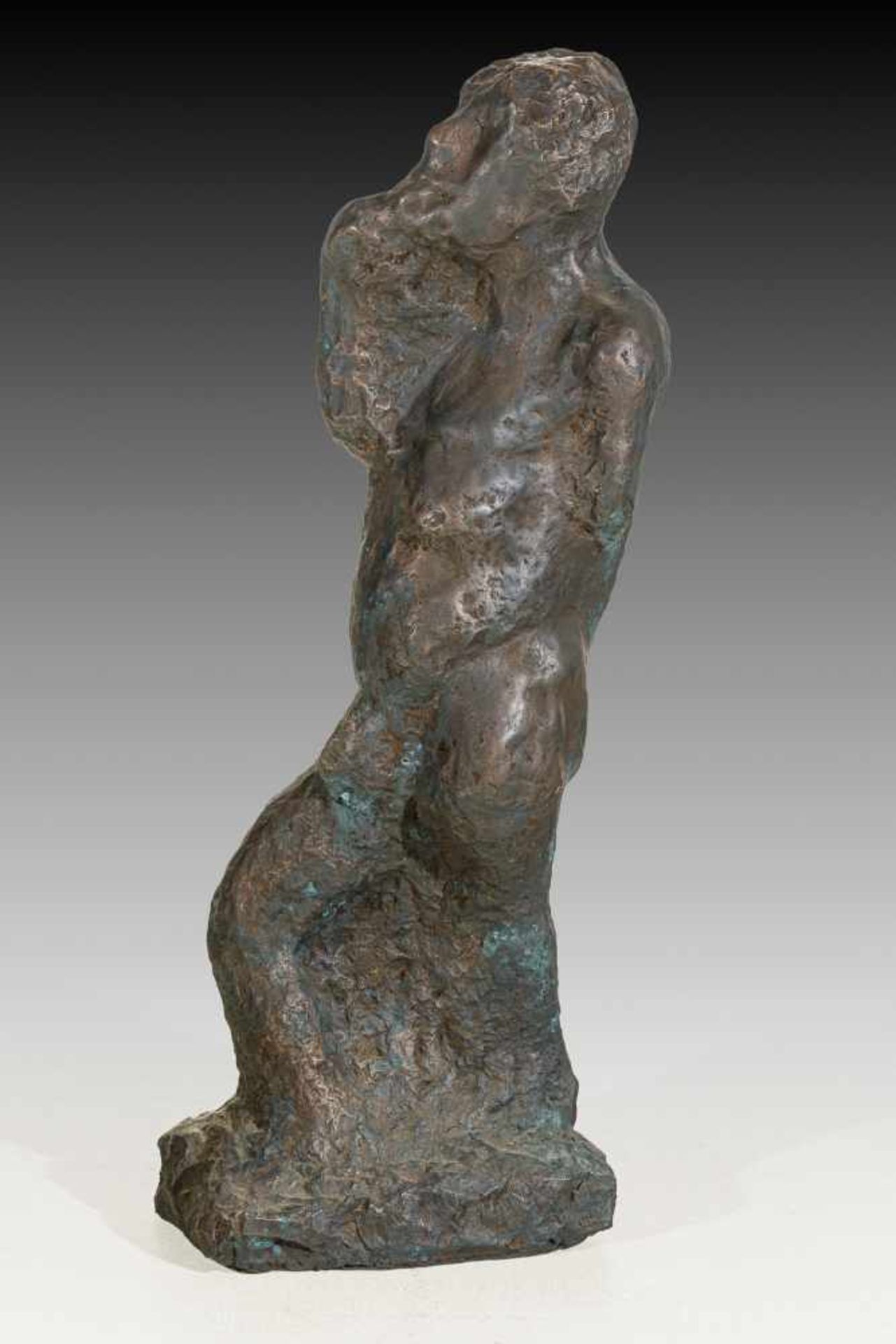 Alfred Hrdlicka (hs art)Wien 1928 - 2009 WienStehender (Haarmann)Bronze patiniert / bronze