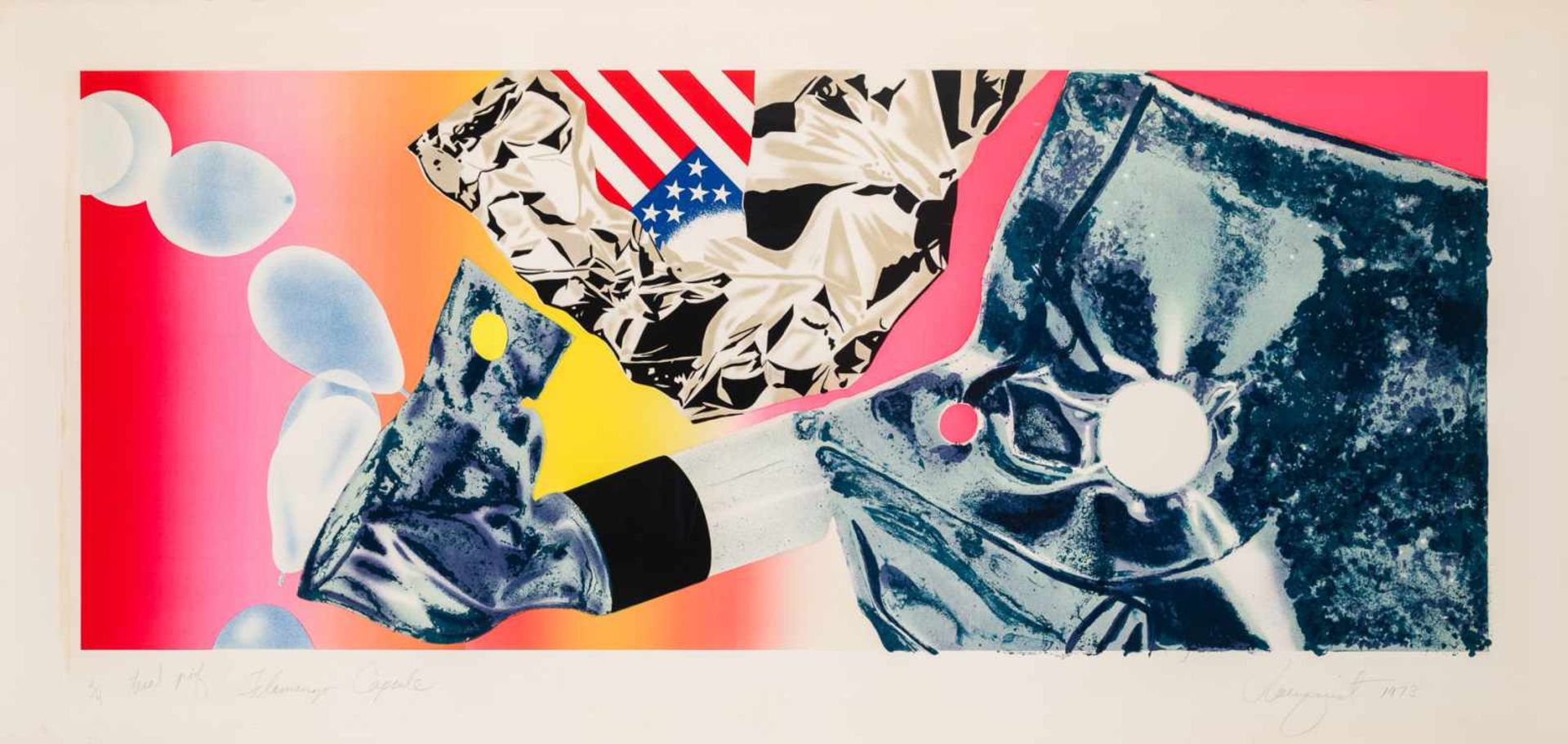 James Rosenquist (hs art)Grand Forks, North Dakota 1933 - 2017 New York CityFlamingo