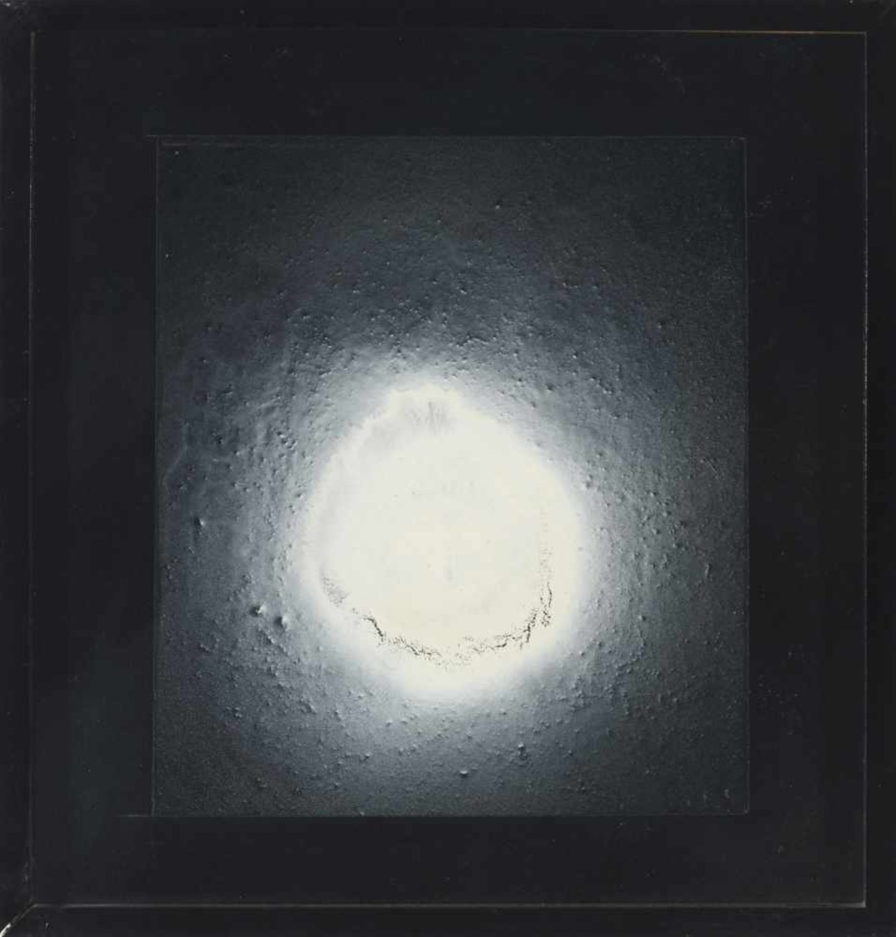 JOSÉ ORUS (Zaragoza, 1931-2014) Cosmos Óleo sobre táblex de 24 x 21 cm. Firmado.- - -21.00 % buyer's