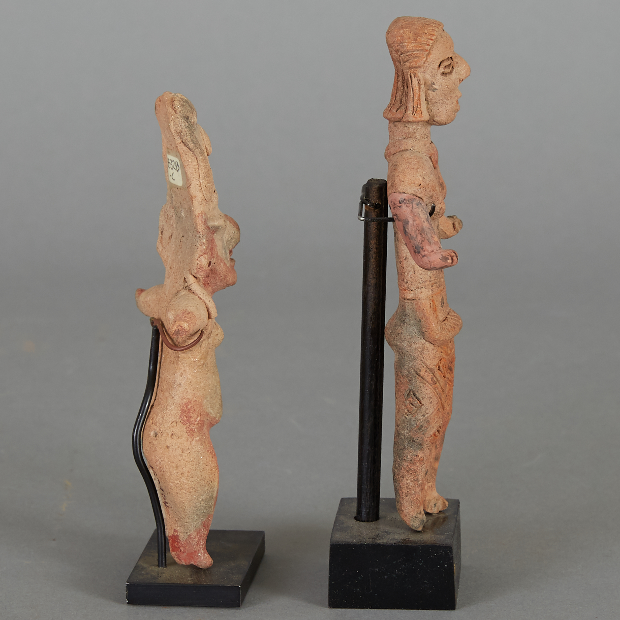 2 Pre-Columbian Female Figurines - Image 4 of 5