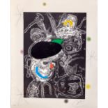 Joan Miro Espriu Aquatint Etching on Paper D.871