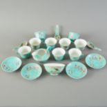 Chinese Porcelain Famille Rose Dayazhai Tea Set