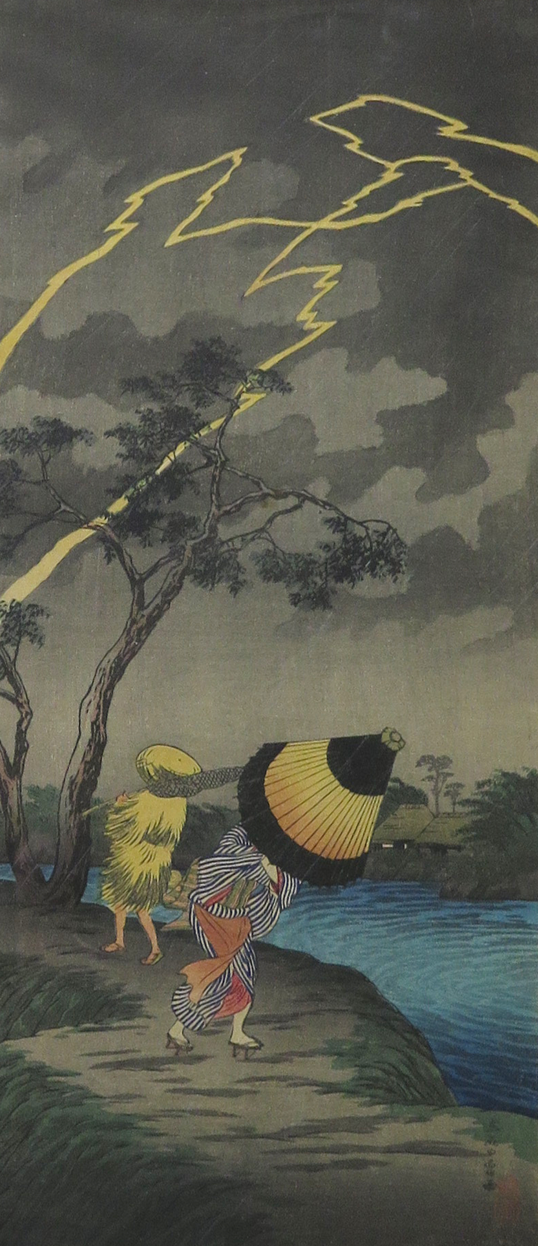 Grp: 20th Century Japanese wood block prints - Image 18 of 20