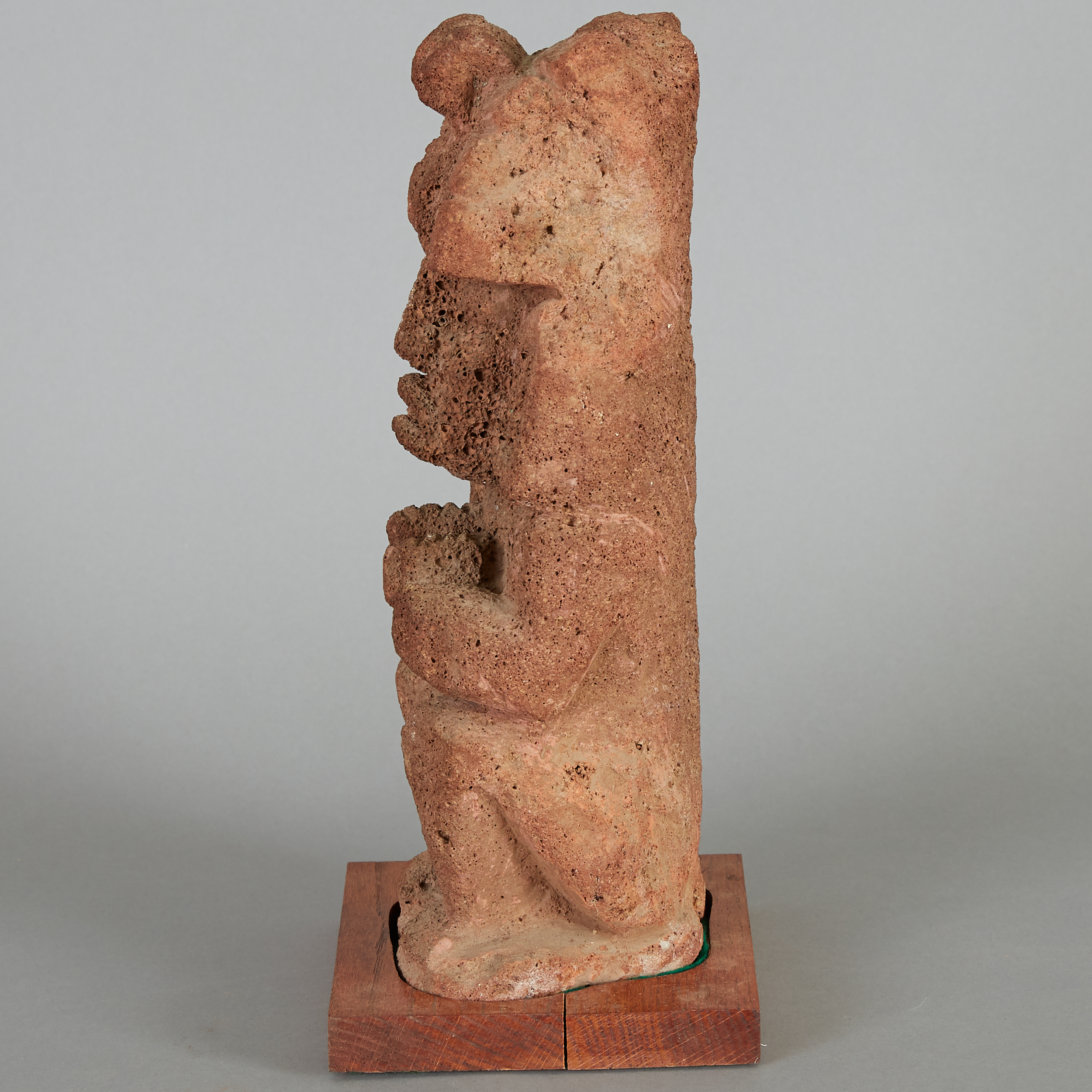 Pre-Columbian Ticoman Fire God Statue - Image 2 of 4