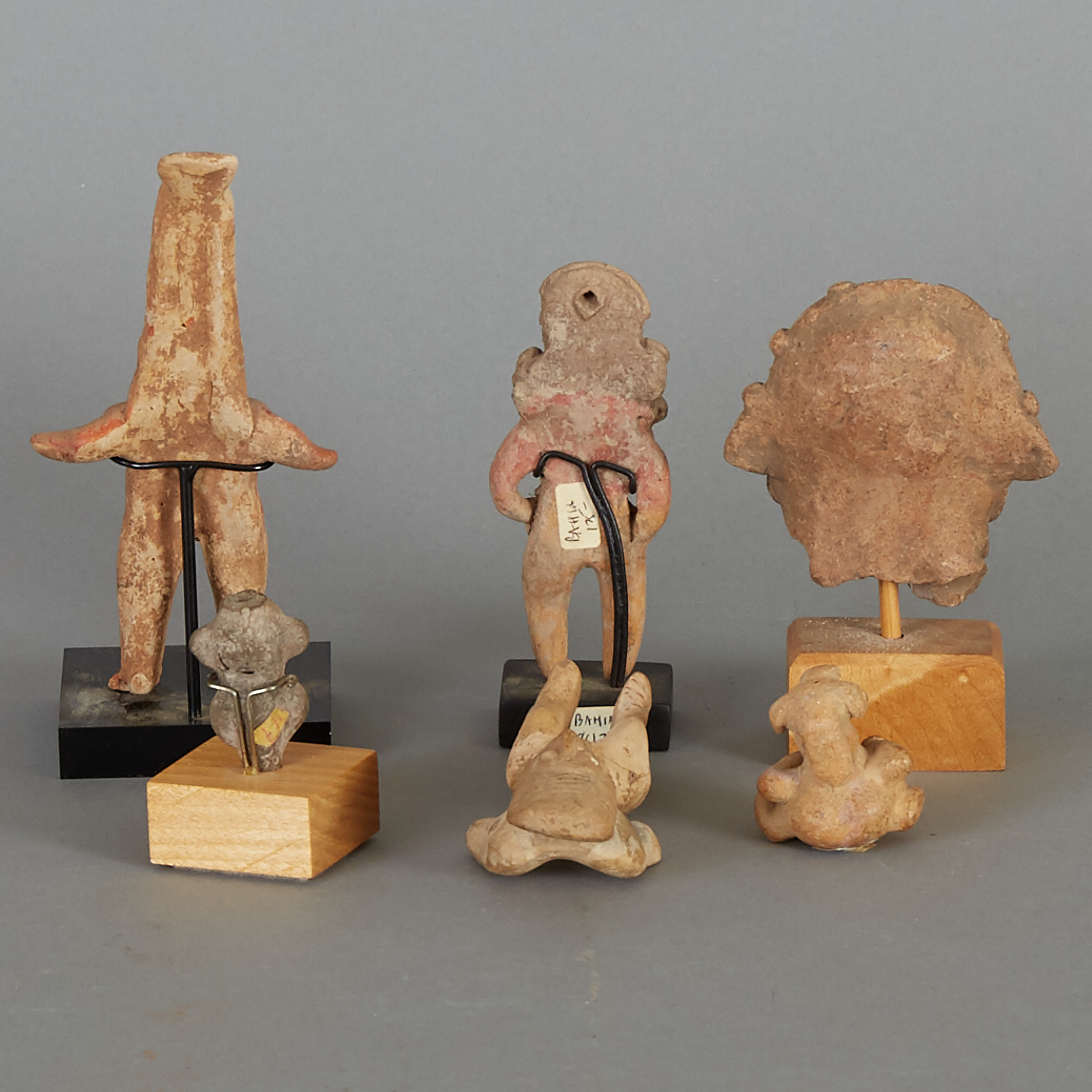 6 Pre-Columbian Ceramic Figurines - Image 3 of 8