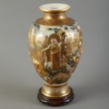 Meiji Hododa Sastuma Vase - Japanese