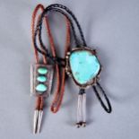 2 Bolo Ties Attributed to Dan Simplicio