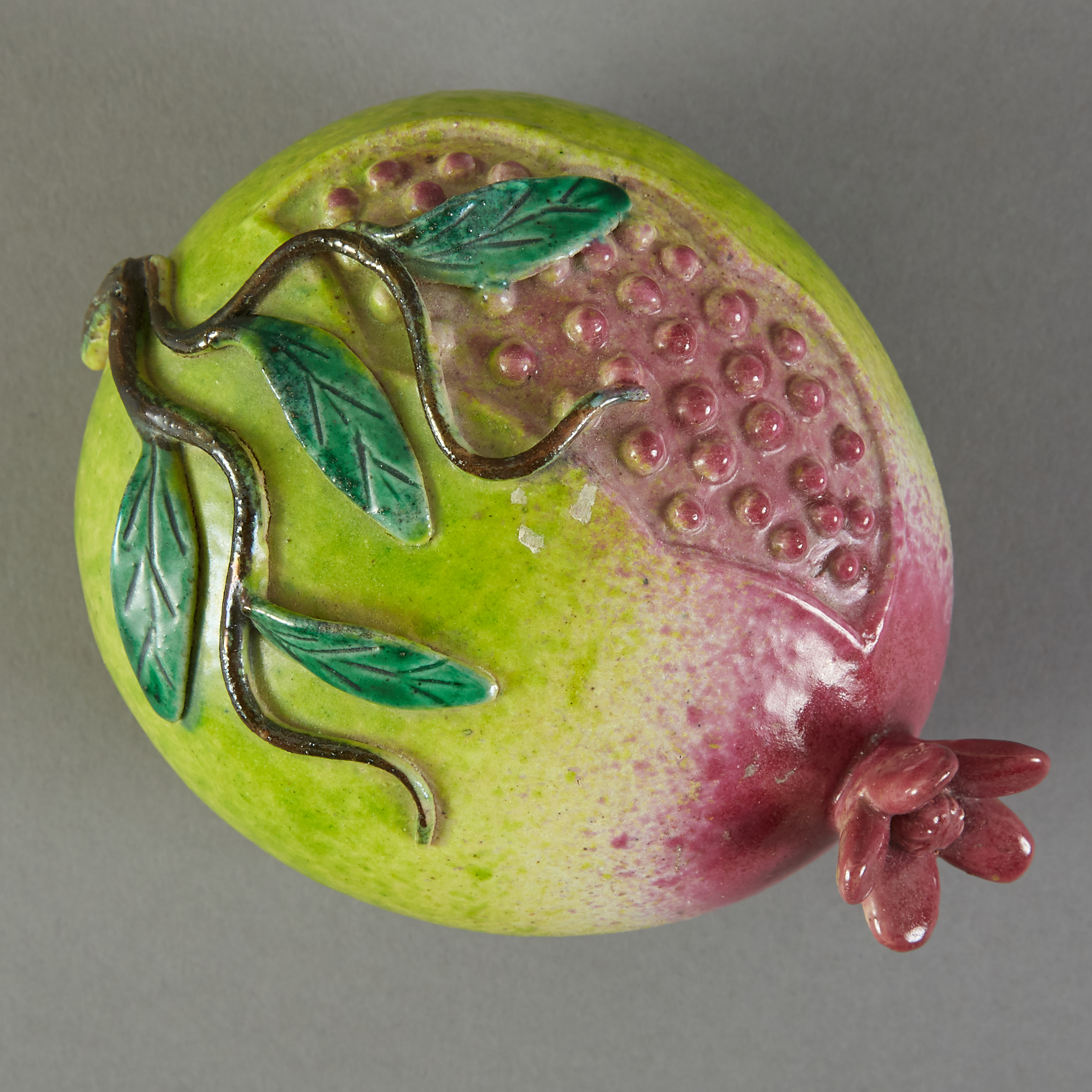 Chinese Porcelain / Ceramics Pomegranate Pomegranate Fruit Guang xu - Image 2 of 7