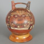 Pre-Columbian Nazca 2 Spout Vessel