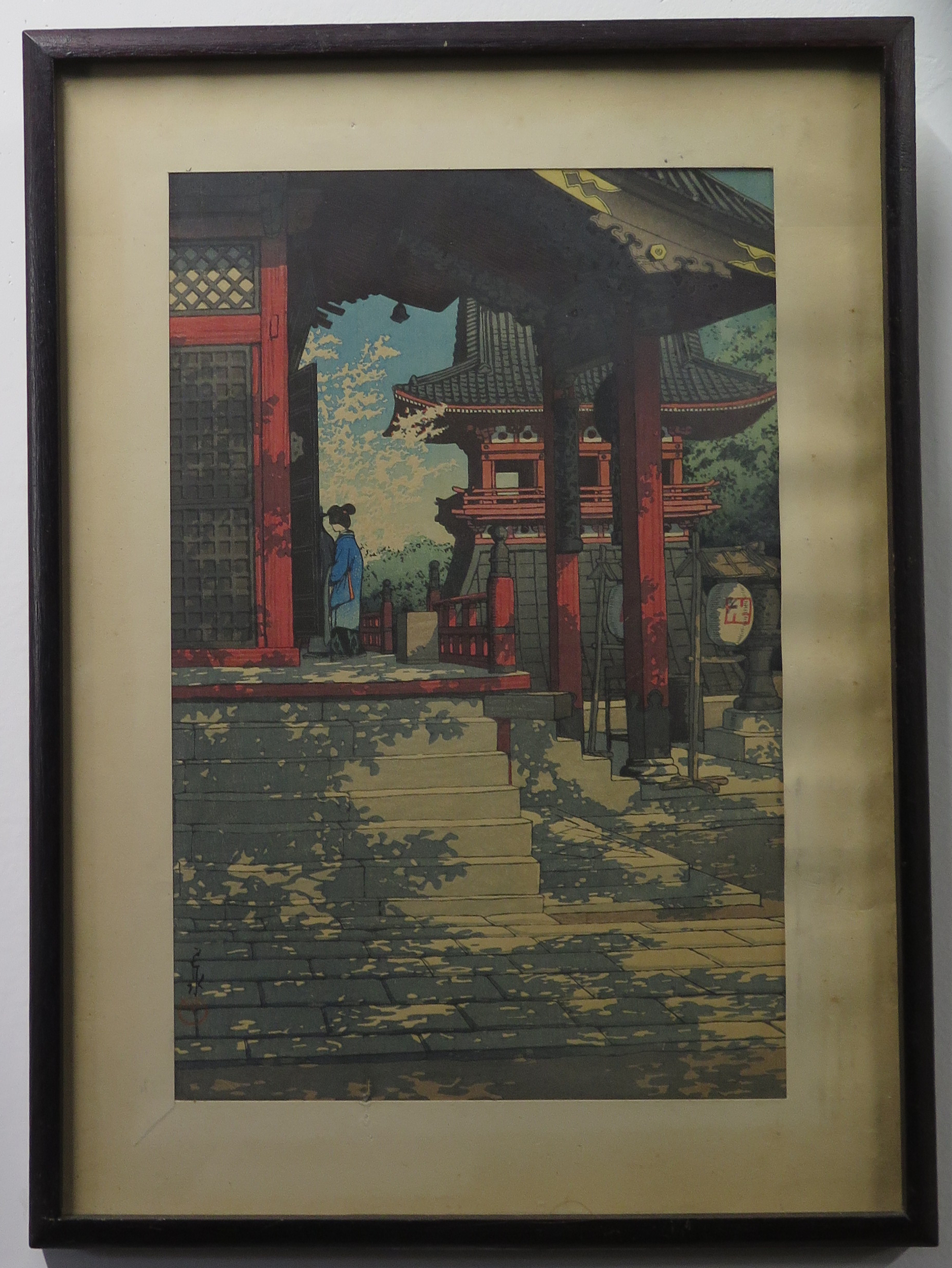 Grp: 20th Century Japanese wood block prints - Image 16 of 20