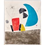 Joan Miro Espriu Aquatint Etching on Paper D.876