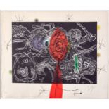 Joan Miro Espriu Aquatint Etching on Paper D.870