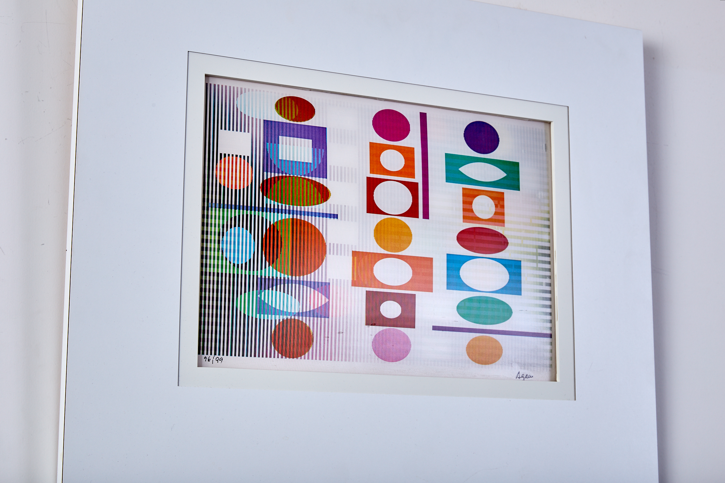 Yaacov Agam Poly Meta #3 Agamograph - Image 3 of 6