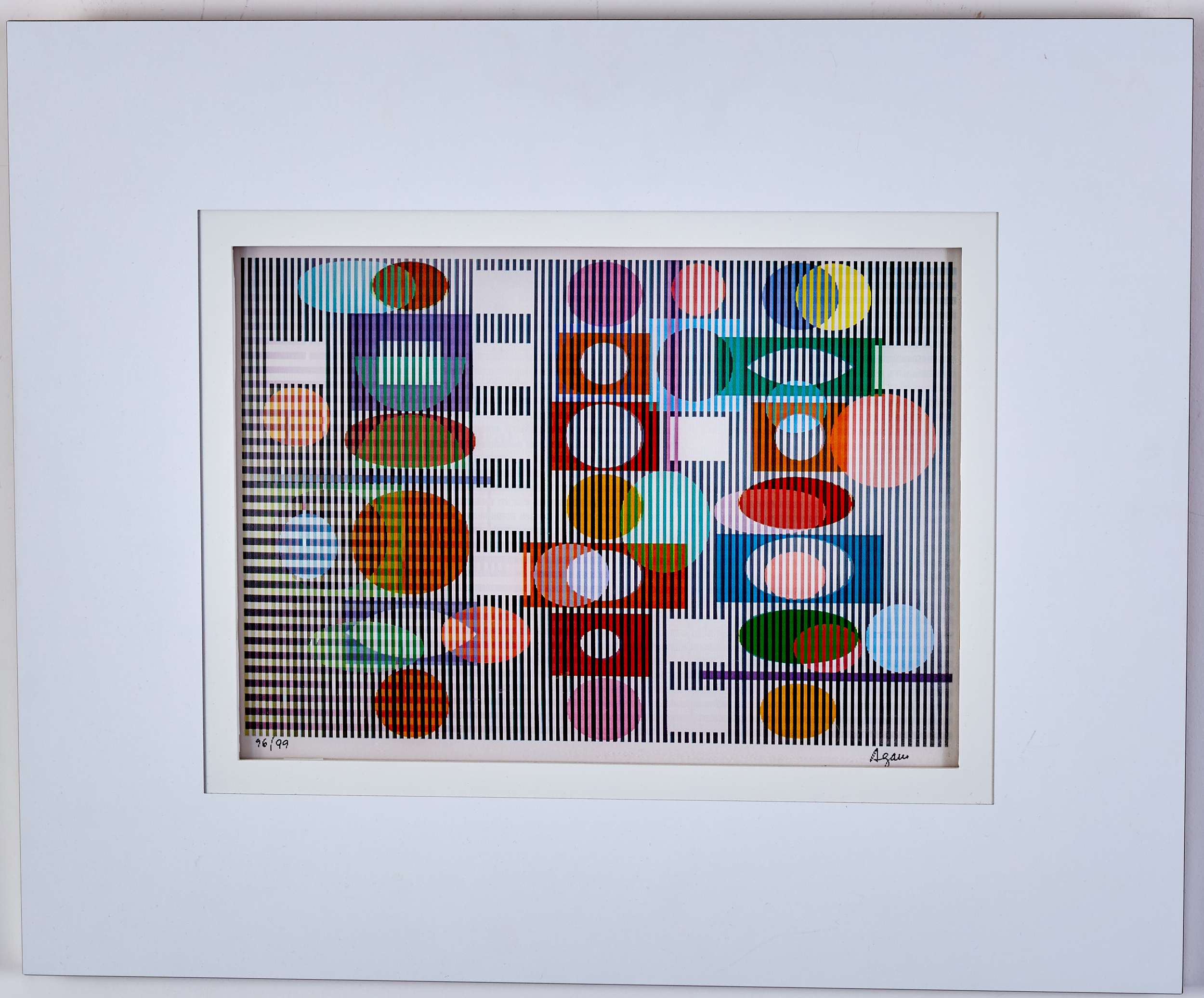 Yaacov Agam Poly Meta #3 Agamograph - Image 2 of 6