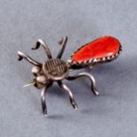 8 Navajo Sterling Silver Insect Pins